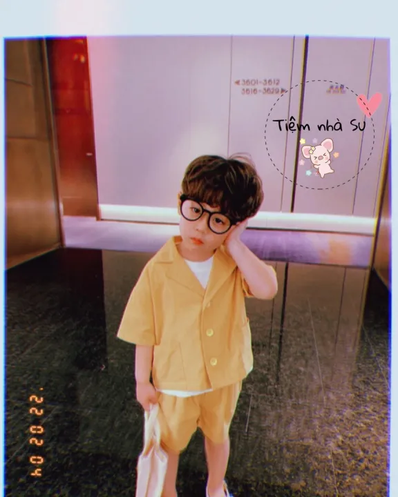 Quần áo bé trai - Bộ quần áo kiểu giả vest cho bé trai, bé gái. Phong cách Hàn quốc siêu kute (08-20kg) - TIỆM NHÀ SU