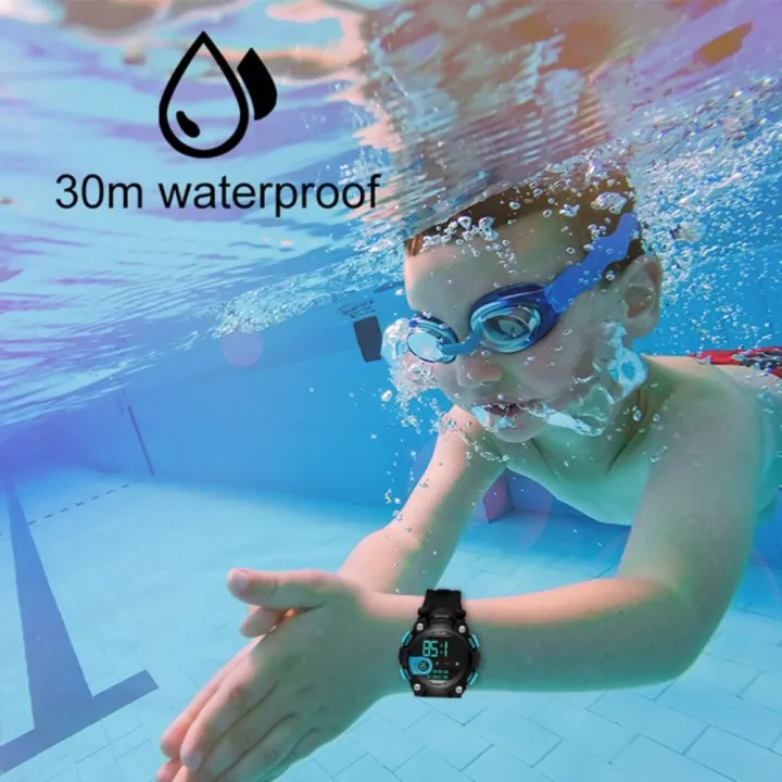 RISEDOT Đa chức năng Đồng hồ điện tử Chống nước 30M Thể thao ngoài trời Đồng hồ Chất lượng cao Đồng hồ đeo tay Trẻ em