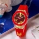 【 Sanhez】 Anime Hello Kitty Spiderman Mickey Minnie Đồng hồ hoạt hình dễ thương mềm màu thạch hình trẻ em phát sáng đồng hồ đeo tay Flash đầy màu sắc