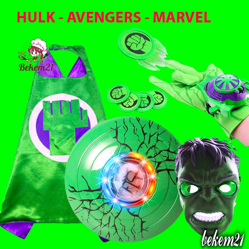 Trang Phục Hóa Trang Hulk Nhân Dịp Halloween Cho Trẻ Em