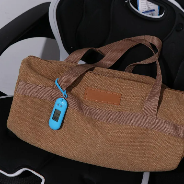 TWCEJE168 Đồng hồ hình bầu dục Móc khóa đồng hồ điện tử kỹ thuật số Màn hình chìa khóa Bảng hiển thị thời gian Móc khóa đồng hồ điện tử Đồng hồ học tập bỏ túi ABS Đồng hồ kỹ thuật số LED Mini Sinh viên