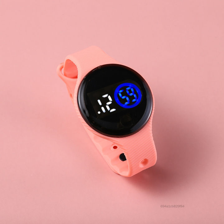 Vòng cảm ứng LED điện tử Watch với Soft Band Thể thao Watch Light Digital Watch Quà tặng AERH-VN