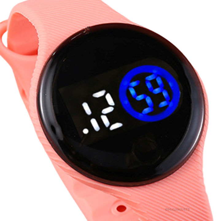 Vòng cảm ứng LED điện tử Watch với Soft Band Thể thao Watch Light Digital Watch Quà tặng AERH-VN