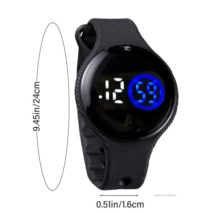 Vòng cảm ứng LED điện tử Watch với Soft Band Thể thao Watch Light Digital Watch Quà tặng AERH-VN